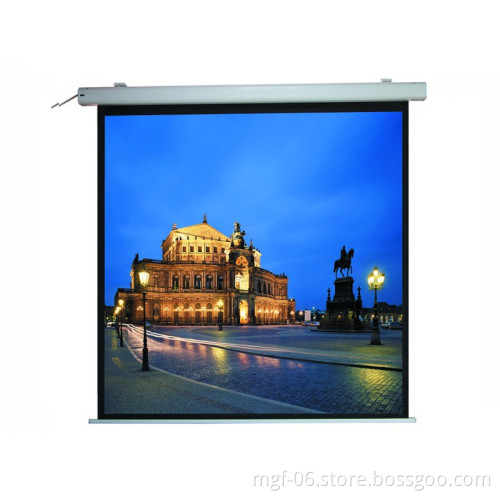 100" Linda Electric Projection Screen with Aluminum Housing and Inner Remote Control/16:9Linda Electric Screen with high-quality